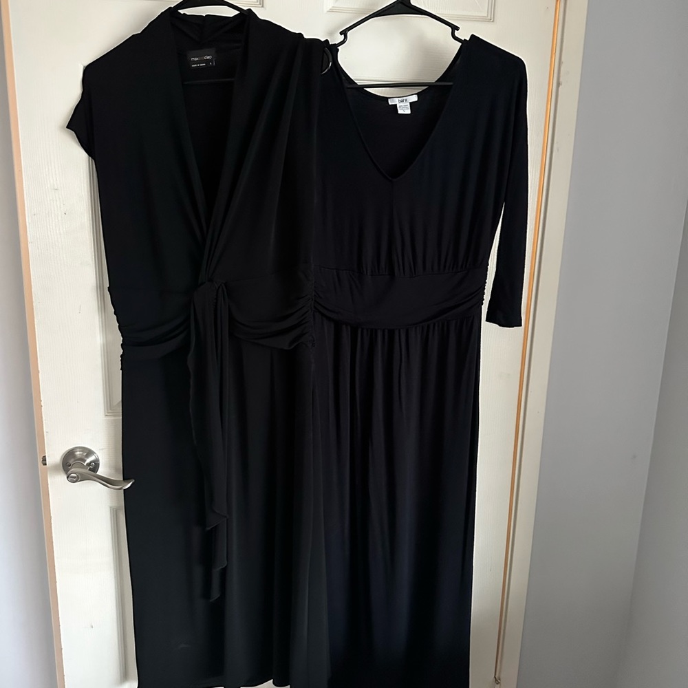 3 large black dresses for sale! Max and cleo & BarIII and zen ana premium